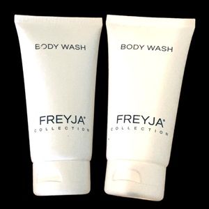 Freyja Body Wash  TWO Brand New European Luxury Spa Quality 2.70 Fl oz each